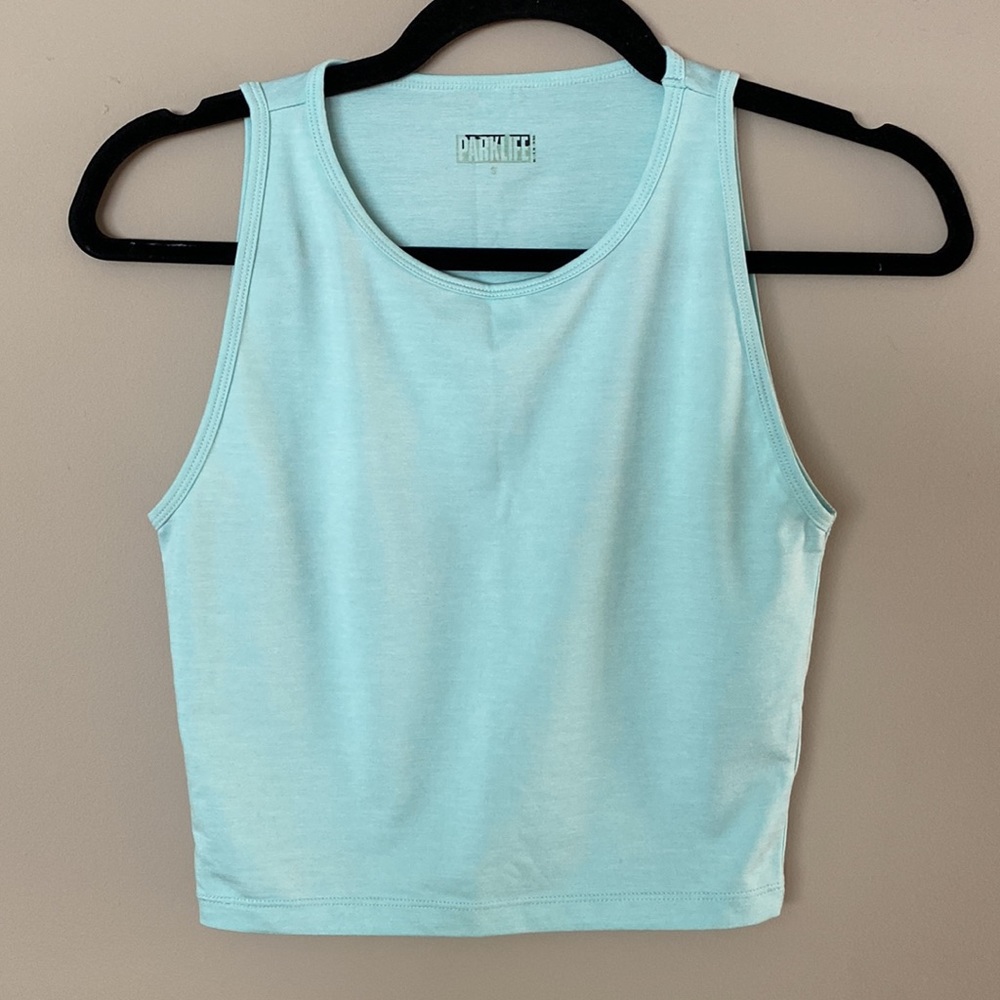 [S] Parklife Spandex Cropped Tank Top
